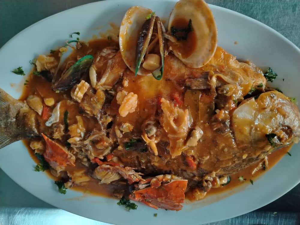 Cachama a la Marinera